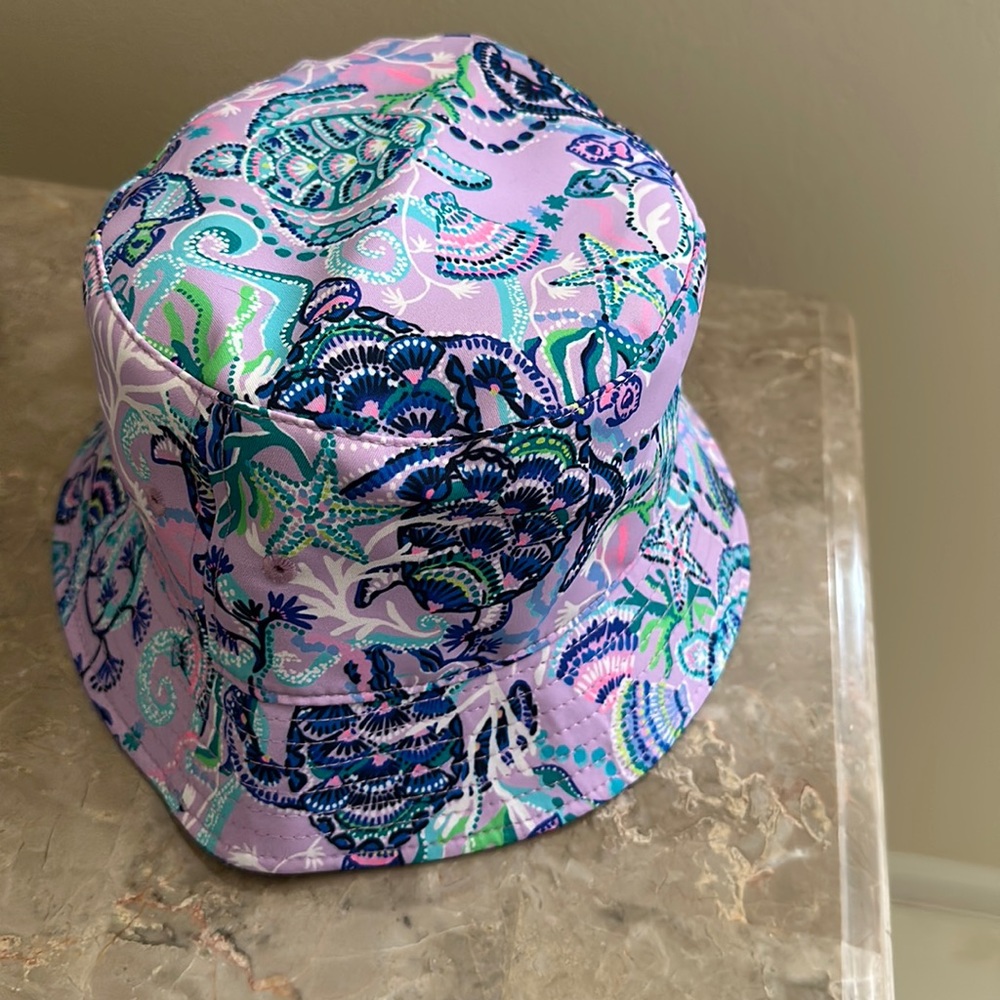 Lilly Pulitzer Lilac Freesia Bucket Hat